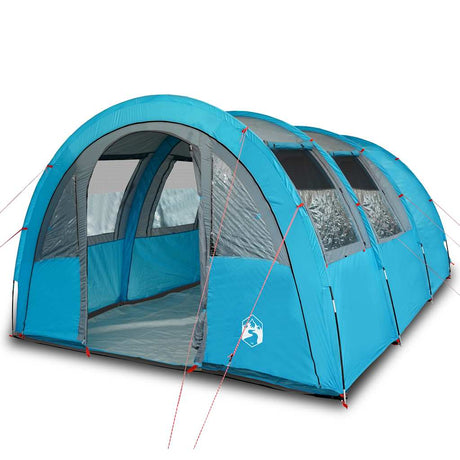 VidaXL Tunnelzelt 4-Personen wasserdicht blau