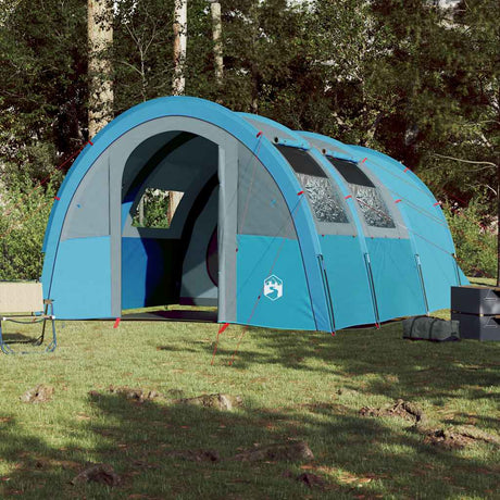 VidaXL Tunnelzelt 4-Personen wasserdicht blau
