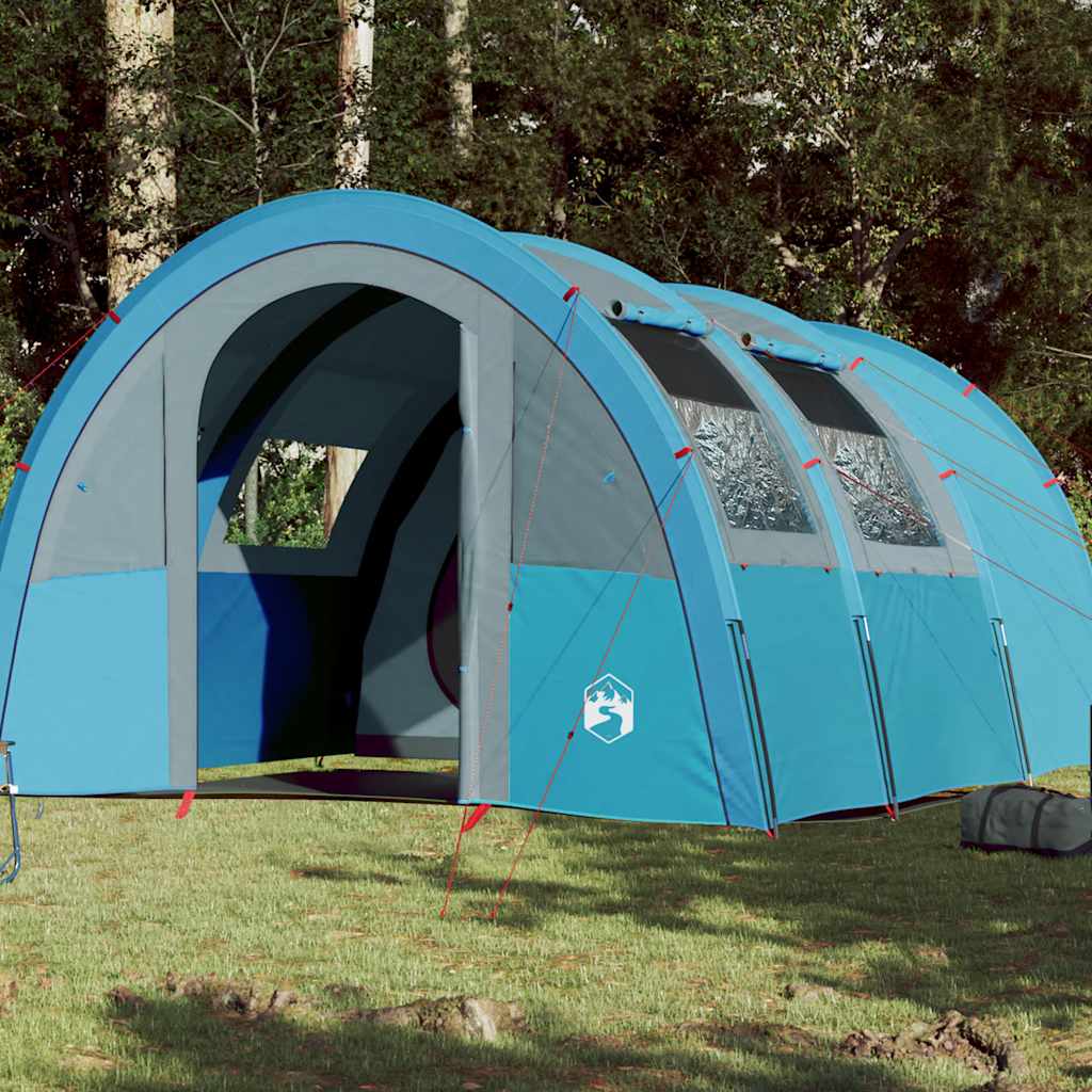 VidaXL Tunnelzelt 4-Personen wasserdicht blau