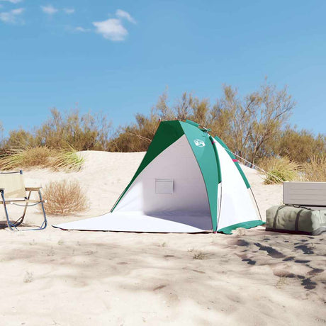VidaXL Strandzelt 268x223x125 cm 185t Polyester meergrün
