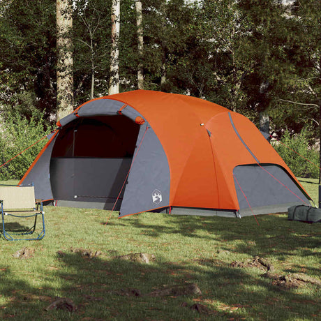 VidaXL Familienzelt Crossvent 8-Personen wasserdicht orange