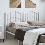 Vidaxl vervangend hoofdbord 150 cm metaal wit