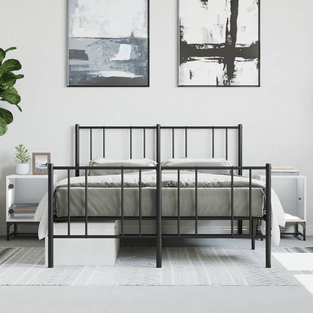 Vidaxl nachtkastjes met glazen deuren 2 st 35x37x50 cm wit