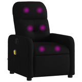Vidaxl massagestoel met zwarte stof