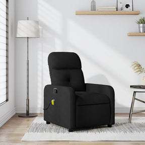 Vidaxl massagestoel met zwarte stof