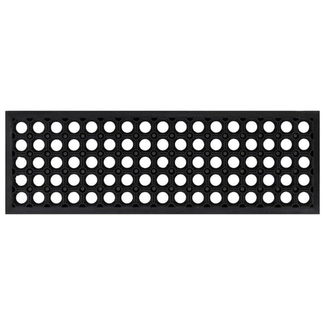 Vidaxl -Treppenmatten 5 ST 25x75 cm Gummi
