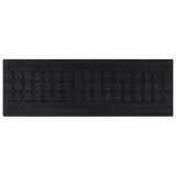 Vidaxl -Treppenmatten 5 ST 25x75 cm Gummi