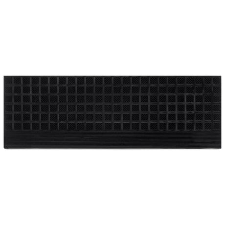 Vidaxl -Treppenmatten 5 ST 25x75 cm Gummi