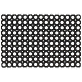 VidaXL Fußmatte rechteckig 60x80 cm Gummi