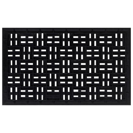 Vidaxx Fußmatte rechteckig 45x75 cm Gummi