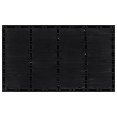 Vidaxx Fußmatte rechteckig 45x75 cm aus Gummi und Kokosfaser