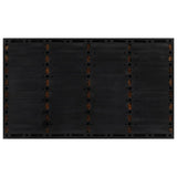 Vidaxx Fußmatte rechteckig 45x75 cm aus Gummi und Kokosfaser
