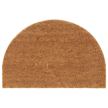 Vidaxx Fußmatte halbrund 40x60 cm getuftete Kokosfaser natur