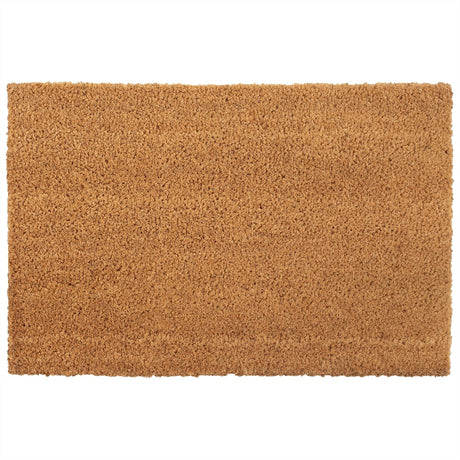 VidaXL Fußmatte 50x80 cm getuftete Kokosfaser natur