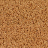 VidaXL Fußmatte 50x80 cm getuftete Kokosfaser natur