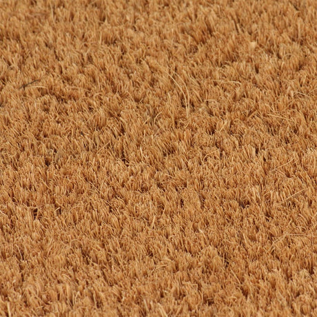 VidaXL Fußmatte 50x80 cm getuftete Kokosfaser natur