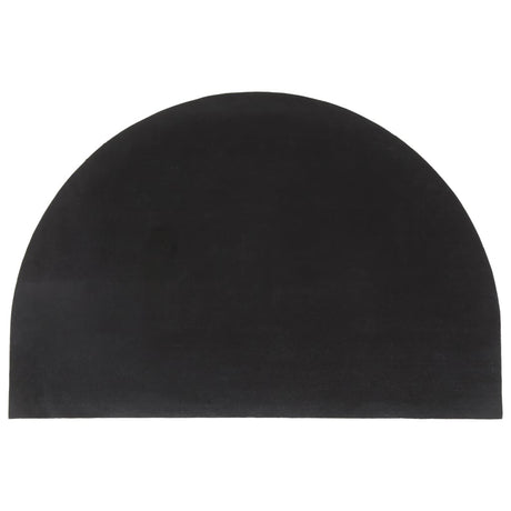 Vidaxx Fußmatte halbrund 60x90 cm getuftete Kokosfaser natur