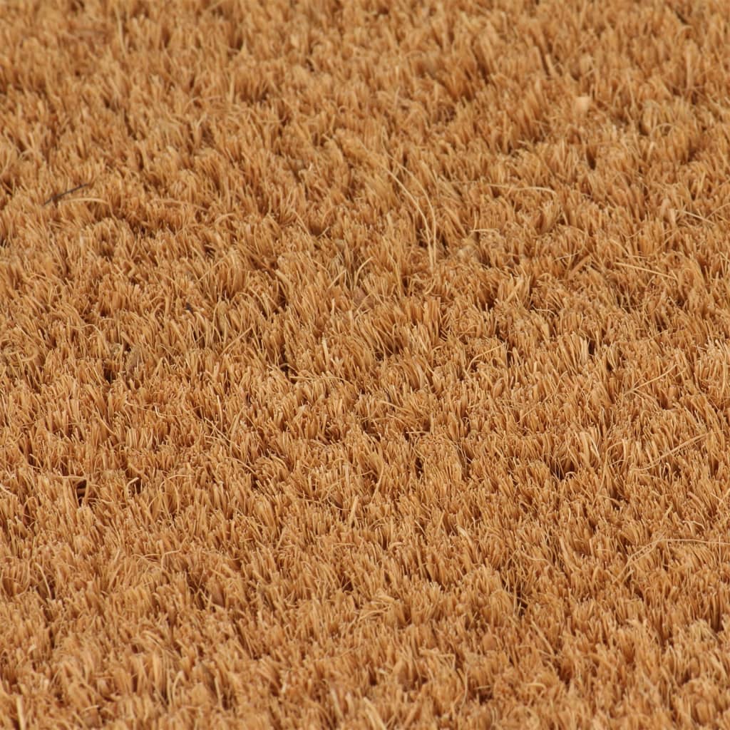 VidaXL Fußmatte 100x200 cm getuftete Kokosfaser natur