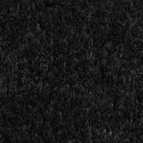 Vidaxx Fußmatte 40x60 cm getuftete Kokosfaser schwarz