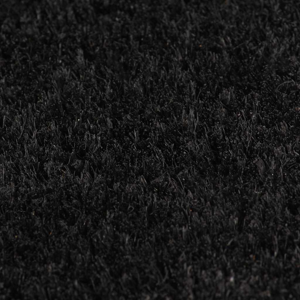 Vidaxx Fußmatten 5 Stück 40x60 cm getuftete Kokosfaser schwarz