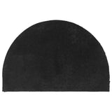 Vidaxx Fußmatte halbrund 40x60 cm getuftete Kokosfaser schwarz