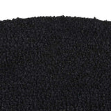 Vidaxx Fußmatte halbrund 40x60 cm getuftete Kokosfaser schwarz