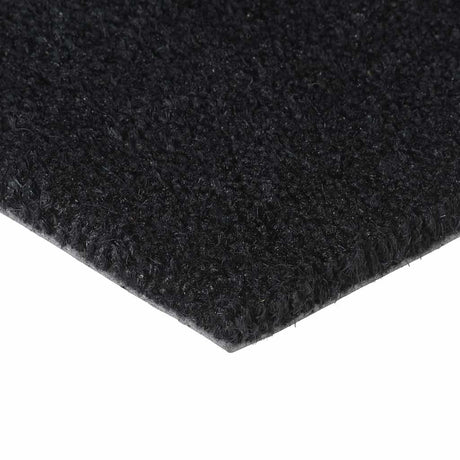 Vidaxx Fußmatte 90x150 cm getuftete Kokosfaser schwarz