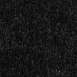 VidaXL Fußmatte 100x200 cm getuftete Kokosfaser schwarz