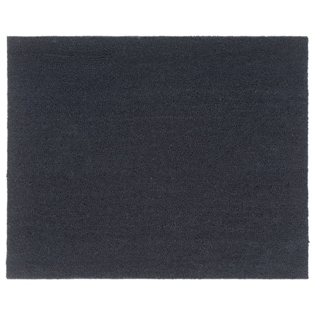 VidaXL Fußmatte 80x100 cm getuftete Kokosfaser dunkelgrau