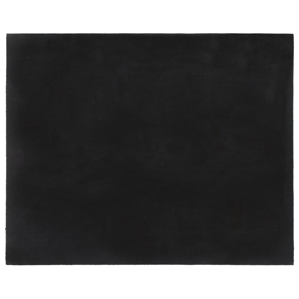 VidaXL Fußmatte 80x100 cm getuftete Kokosfaser dunkelgrau