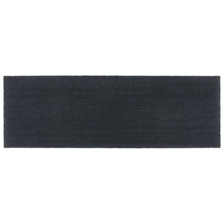 Vidaxx Fußmatte 100x300 cm getuftete Kokosfaser dunkelgrau