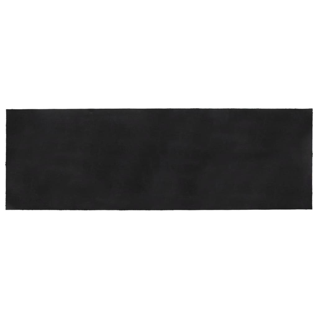 Vidaxx Fußmatte 100x300 cm getuftete Kokosfaser dunkelgrau