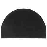Vidaxx Fußmatte halbrund 60x90 cm getuftete Kokosfaser natur
