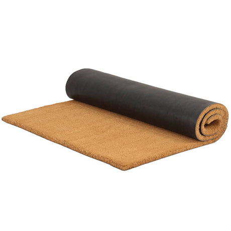 VidaXL Fußmatte 80x100 cm getuftete Kokosfaser natur