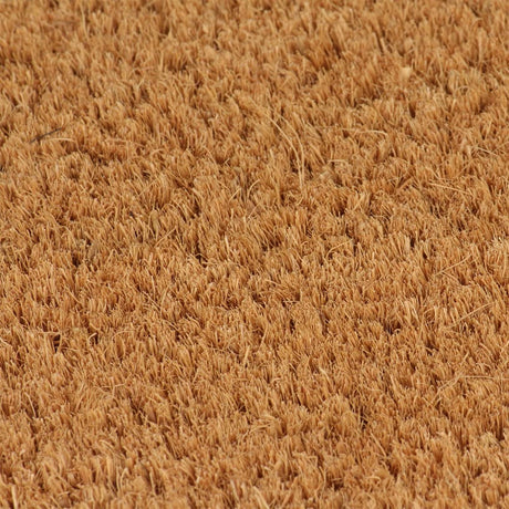 VidaXL Fußmatte 80x100 cm getuftete Kokosfaser natur