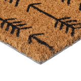 Vidaxx Fußmatte 45x75 cm getuftete Kokosfaser natur