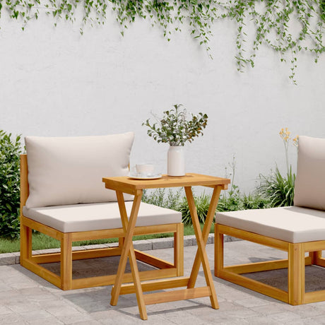Vidaxl tuintafel inklapbaar 50x36x60 cm massief acaciahout