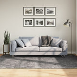 VidaXL Teppich Huarte Kurzflor weich waschbar 160x230 cm Anthrazit