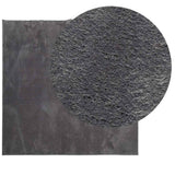 VidaXL Teppich Huarte Kurzflor weich waschbar 240x240 cm Anthrazit
