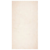 VidaXL Teppich Huarte Kurzflor weich waschbar 80x150 cm Beige