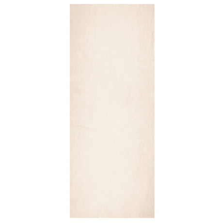VidaXL Teppich Huarte Kurzflor weich waschbar 80x200 cm Beige