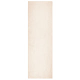VidaXL Teppich Huarte Kurzflor weich waschbar 80x250 cm Beige