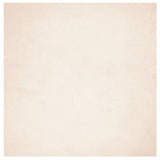 VidaXL Teppich Huarte Kurzflor weich waschbar 120x120 cm Beige