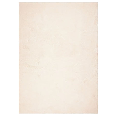 VidaXL Teppich Huarte Kurzflor weich waschbar 120x170 cm Beige