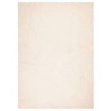 VidaXL Teppich Huarte Kurzflor weich waschbar 160x230 cm Beige