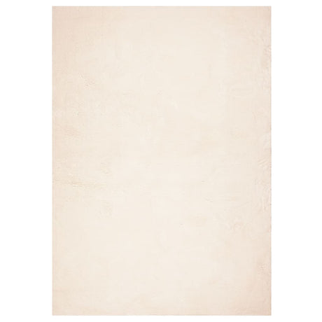 VidaXL Teppich HUARTE Kurzflor weich waschbar 240x340 cm Beige