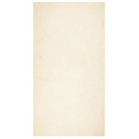 Vidaxx Teppich Huarte Kurzflor weich waschbar 60x110 cm Creme