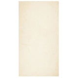 VidaXL Teppich Huarte Kurzflor weich waschbar 80x150 cm Creme