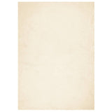 VidaXL Teppich Huarte Kurzflor weich waschbar 140x200 cm Creme
