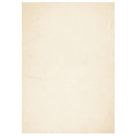 Vidaxx Teppich Huarte Kurzflor weich waschbar 160x230 cm Creme